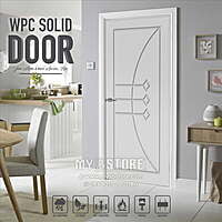 2D Solid WPC Bathroom Door SB2DD1020 2D Solid WPC Bathroom Door SB2DD1020
