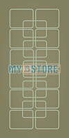 2D Solid WPC Bathroom Door SB2DD1022