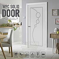 2D Solid WPC Bathroom Door SB2DD1023 2D Solid WPC Bathroom Door SB2DD1023