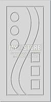 2D Solid WPC Bathroom Door SB2DD1024 2D Solid WPC Bathroom Door SB2DD1024