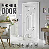 2D Solid WPC Bathroom Door SB2DD1025 2D Solid WPC Bathroom Door SB2DD1025