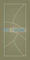 2D Solid WPC Bathroom Door SB2DD1028 2D Solid WPC Bathroom Door SB2DD1028