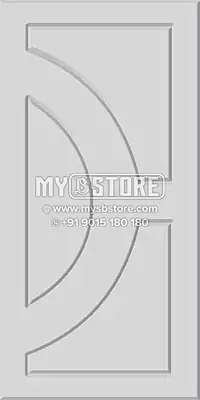 2D Solid WPC Bathroom Door SB2DD1032