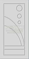 2D Solid WPC Bathroom Door SB2DD1038 2D Solid WPC Bathroom Door SB2DD1038