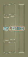 2D Solid WPC Bathroom Door SB2DD1041 2D Solid WPC Bathroom Door SB2DD1041