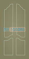 2D Solid WPC Bathroom Door SB2DD1043 2D Solid WPC Bathroom Door SB2DD1043