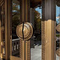 Premium HDHMR 3D Glass Door with PU Paint – Luxury & Durability