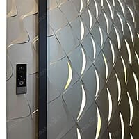 Luminous Wave HDHMR Moulding Door Luminous Wave HDHMR Moulding Door