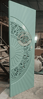 3D HDHMR Jali Door Deco Painted with Intricate Circular Design – Premium Quality 3D HDHMR Jali Door Deco Painted with Intricate Circular Design – Premium Quality