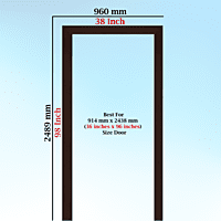 PerfectFit Main Entry Door Frame Solutions (6 X 2.5 Inch) Single Patam / Step / Beam PerfectFit Main Entry Door Frame Solutions (6 X 2.5 Inch) Single Patam / Step / Beam