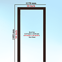 PerfectFit Main Entry Door Frame Solutions (6 X 2.5 Inch) Single Patam / Step / Beam PerfectFit Main Entry Door Frame Solutions (6 X 2.5 Inch) Single Patam / Step / Beam