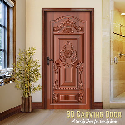 3D Relief Carved Doors SBRCD0002