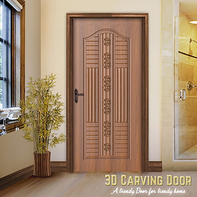 3D Relief Carved Doors SBRCD0034