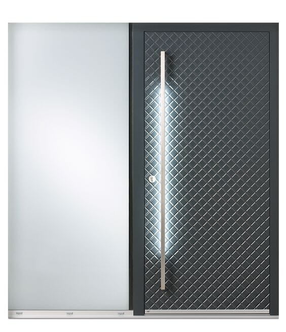 Modern Elegance: 2D HDHMR Door with Sleek Deco Paint Modern Elegance: 2D HDHMR Door with Sleek Deco Paint