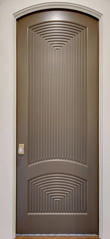 Elegant HDHMR Fluted Door with Deco Paint Elegant HDHMR Fluted Door with Deco Paint