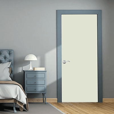 Everest White PRE-LAMINATED HDHMR DOOR