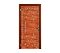 2D Solid WPC Bathroom Door SB2DD1006