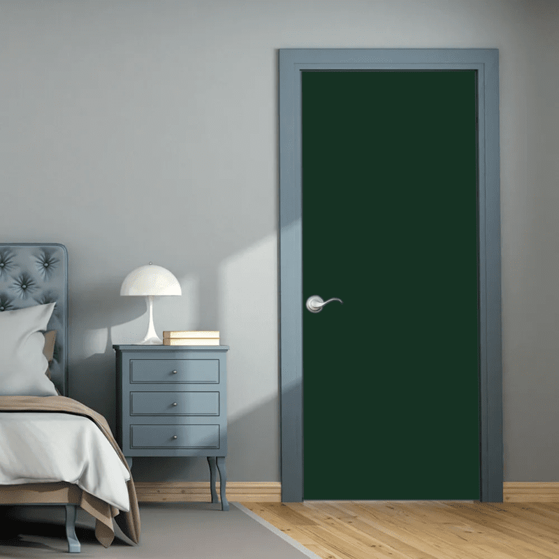 Spanish Green PRE-LAMINATED HDHMR DOOR Spanish Green PRE-LAMINATED HDHMR DOOR