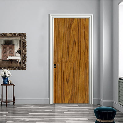 Natural Teak PRE-LAMINATED HDHMR DOOR