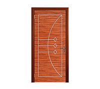 2D Solid WPC Bathroom Door SB2DD1020