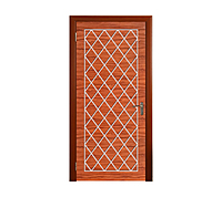 2D Solid WPC Bathroom Door SB2DD1029