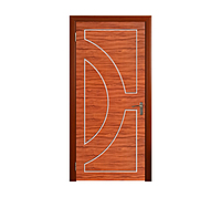 2D Solid WPC Bathroom Door SB2DD1032