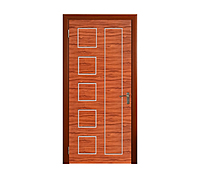 2D Solid WPC Bathroom Door SB2DD1034