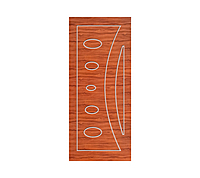 2D Solid WPC Bathroom Door SB2DD1039