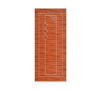 2D Solid WPC Bathroom Door SB2DD1048