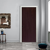 Straight Grained Wenge PRE-LAMINATED HDHMR DOOR Straight Grained Wenge PRE-LAMINATED HDHMR DOOR