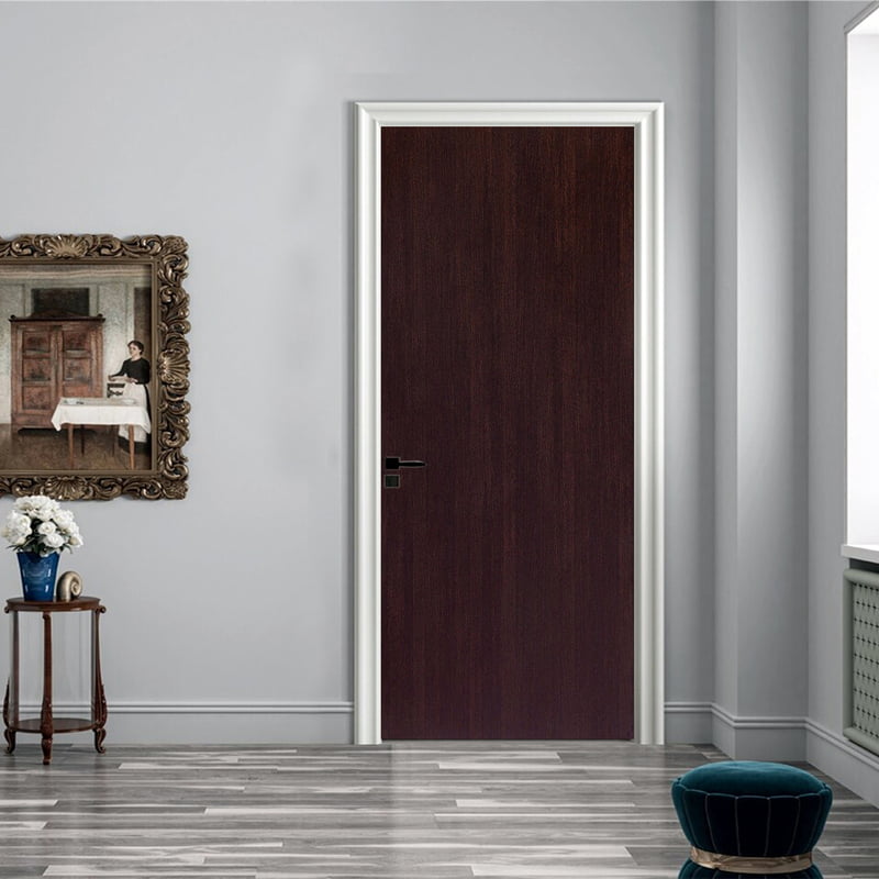 Straight Grained Wenge PRE-LAMINATED HDHMR DOOR Straight Grained Wenge PRE-LAMINATED HDHMR DOOR