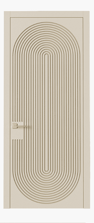 Modern Minimalist 2.5D HDHMR Door in Elegant Beige Modern Minimalist 2.5D HDHMR Door in Elegant Beige