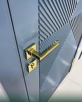 Modern Elegance: 2.5D HDHMR Door with Stylish Deco Paint Modern Elegance: 2.5D HDHMR Door with Stylish Deco Paint