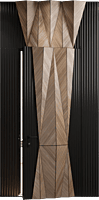 Sleek 3D Facet HDHMR Door