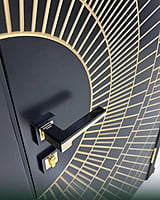 Stunning 2D HDHMR Door with Geometric Deco Paint Design Stunning 2D HDHMR Door with Geometric Deco Paint Design