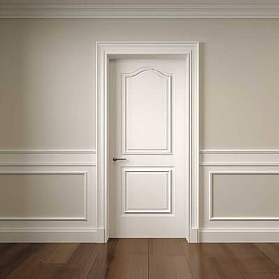 Classic Interior 3D HDHMR Moulding Door with Deco Paint