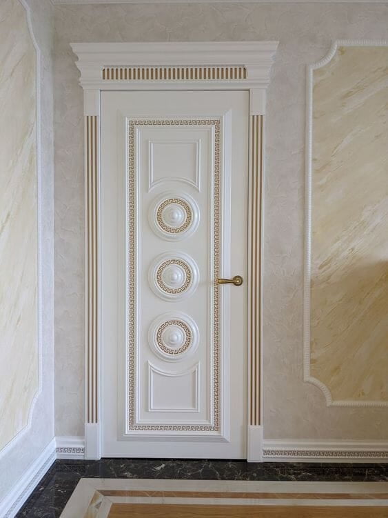 Elegant 3D HDHMR Moulding Door with Luxurious Deco Paint